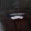 MARINA RINALDI - Pantalone in lana marrone