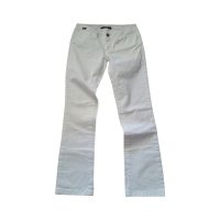 GAS - Jeans leggermente svasato in cotone bianco