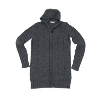 YRS Years moviment - Cardigan in lana grigio