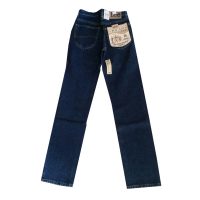 LEE - Jeans regular fit in cotone blu scuro con cerniera