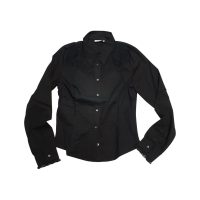 Linea Emme - Camicia in cotone e organico nero - 46/IT