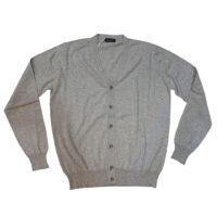 Ferrante - IT/50 - Cardigan in cotone grigio