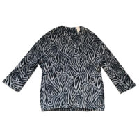 Annarita N - IT/40 - cappotto corto in lana nero e grigio