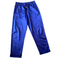 Jijil - IT/42 - Pantalone in misto di materiali blu