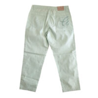 Conte of Florence - IT/44 - Pantalone in cotone elasticizzato verde acqua