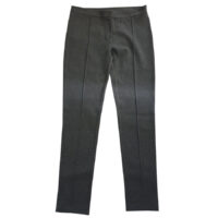 Marella - XL - Pantalone modello Liram in misto di materiali grigio