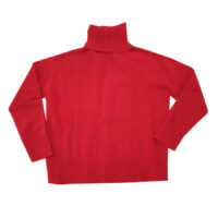Marella - Maglione in lana rosso modello Dramma