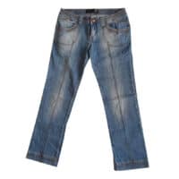 Just Cavalli - IT/42 - Jeans a pinocchietto in cotone elasticizzato blu
