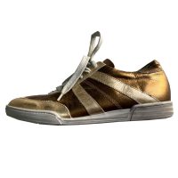 Marc Jacobs - UK/7 - Sneaker in pelle dorata