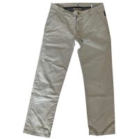 Armani Junior - 14 Anni - Pantalone chino in cotone elasticizzato beige