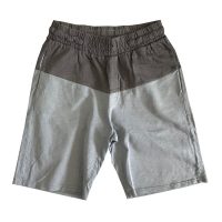 Zara - 11-12 Anni - Pantaloncini in cotone grigio taupe