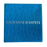 Giovanni Raspini - Scatola porta gioielli in carta pressata turchese