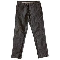 Jct & Co - IT/48 - Pantalone chino fantasia grigio antracite