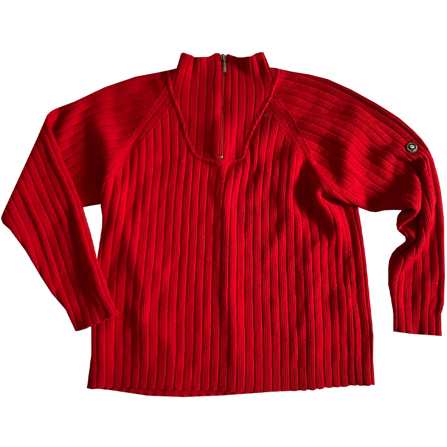 Trussardi Jeans - XL - Maglione in lana rosso ????❣️