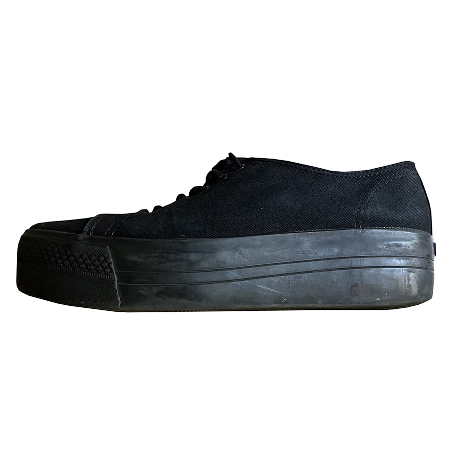 Vagabond - EU/38 - Sneaker con piattaforma rialzata in tela nero