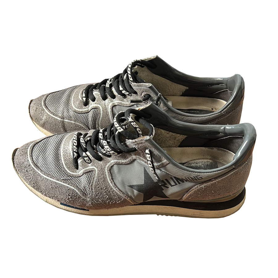 Golden Goose - EU/38 - Sneaker modello Running in scamosciato grigio