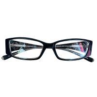 Miu Miu - Montatura per occhiali da vista in celluloide nero trasparente