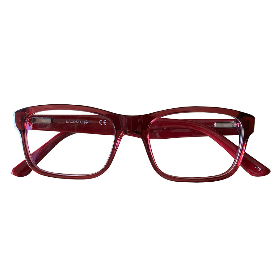 Lacoste - Montatura per occhiali da vista in celluloide