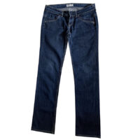 Lee - W30 - Jeans modello Lynn Zip in cotone elasticizzato blu